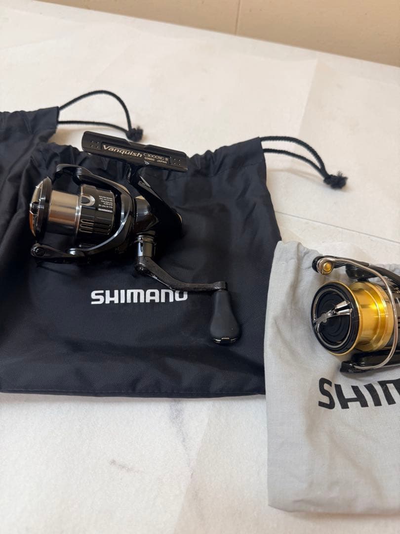 売約済みSHIMANO Vanquishスピニングリール2個CARDIFF 1個