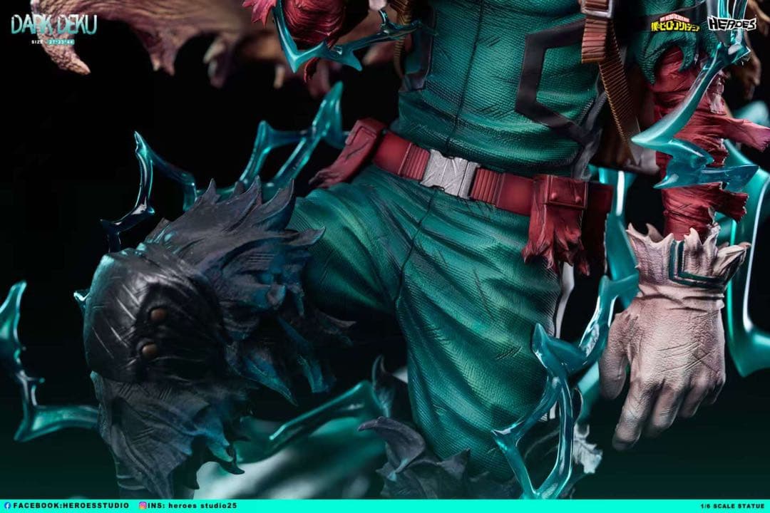 緑谷出久　デク　フィギュア　僕のヒーローアカデミア　ガレージキット