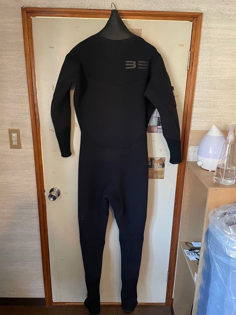 美品！BEWET！3mm極上起毛S2ドライスーツ！XL！ウルトラストレッチ！