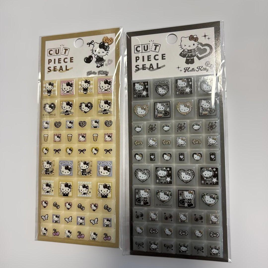17枚　サンリオ　キティ　コットンパフィー　ウォーター　タイル　ドロップなど