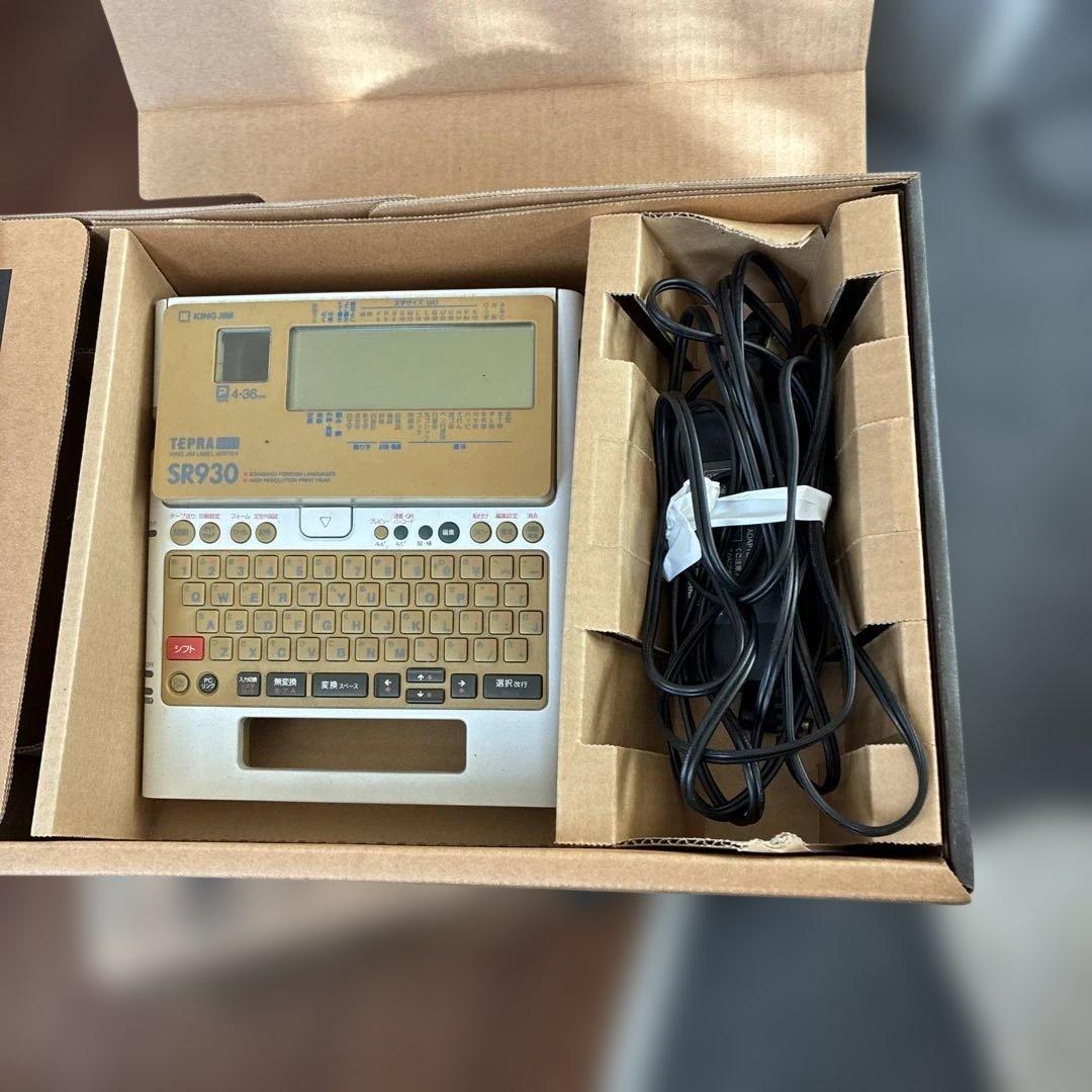 ジャンク TEPRA PRO SR930 ラベルライター テプラPro
