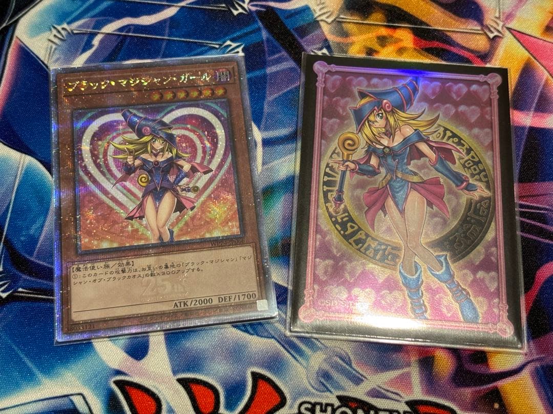 ブラックマジシャンガール　25th　絵違い　日版　WPP4　スリーブ付