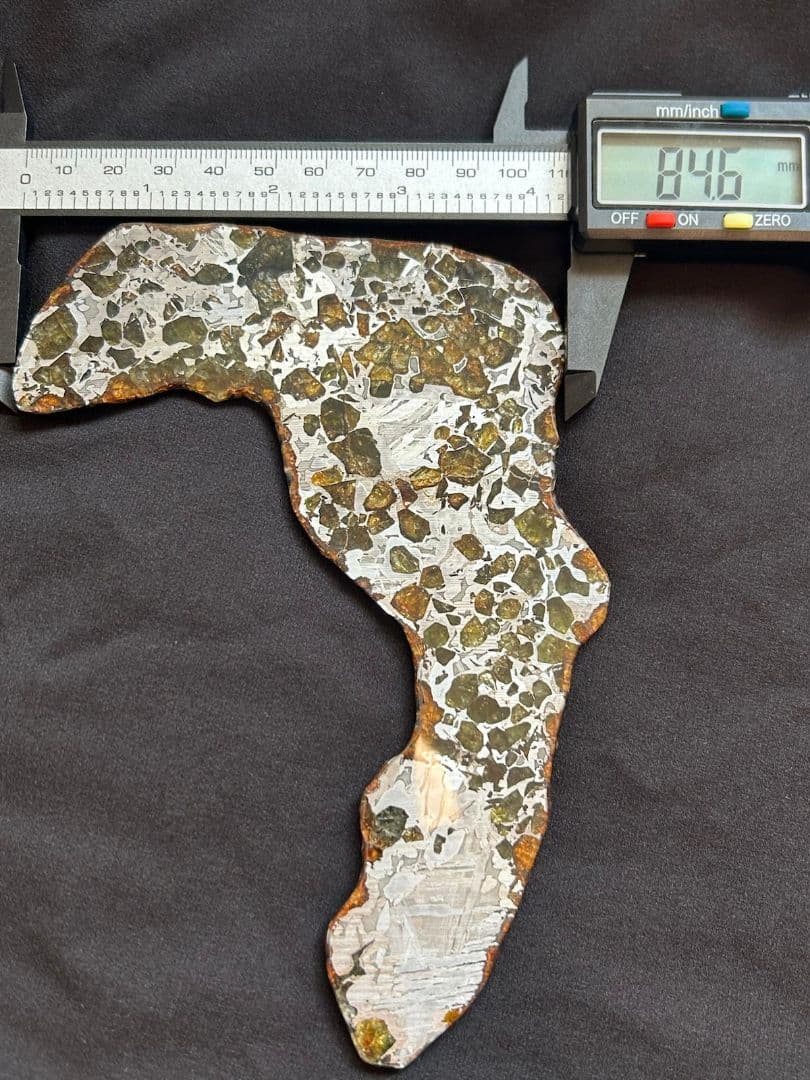 セイムチャン・パラサイト隕石119.00gロシア産クレッシェンド型