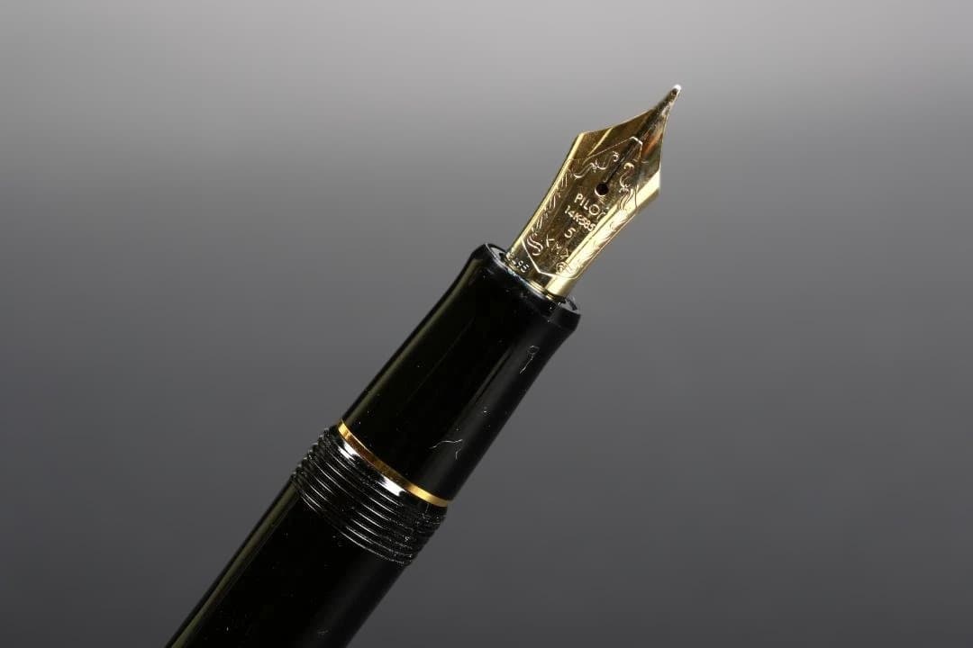 PILOT カスタム74 14K 万年筆 ブラック