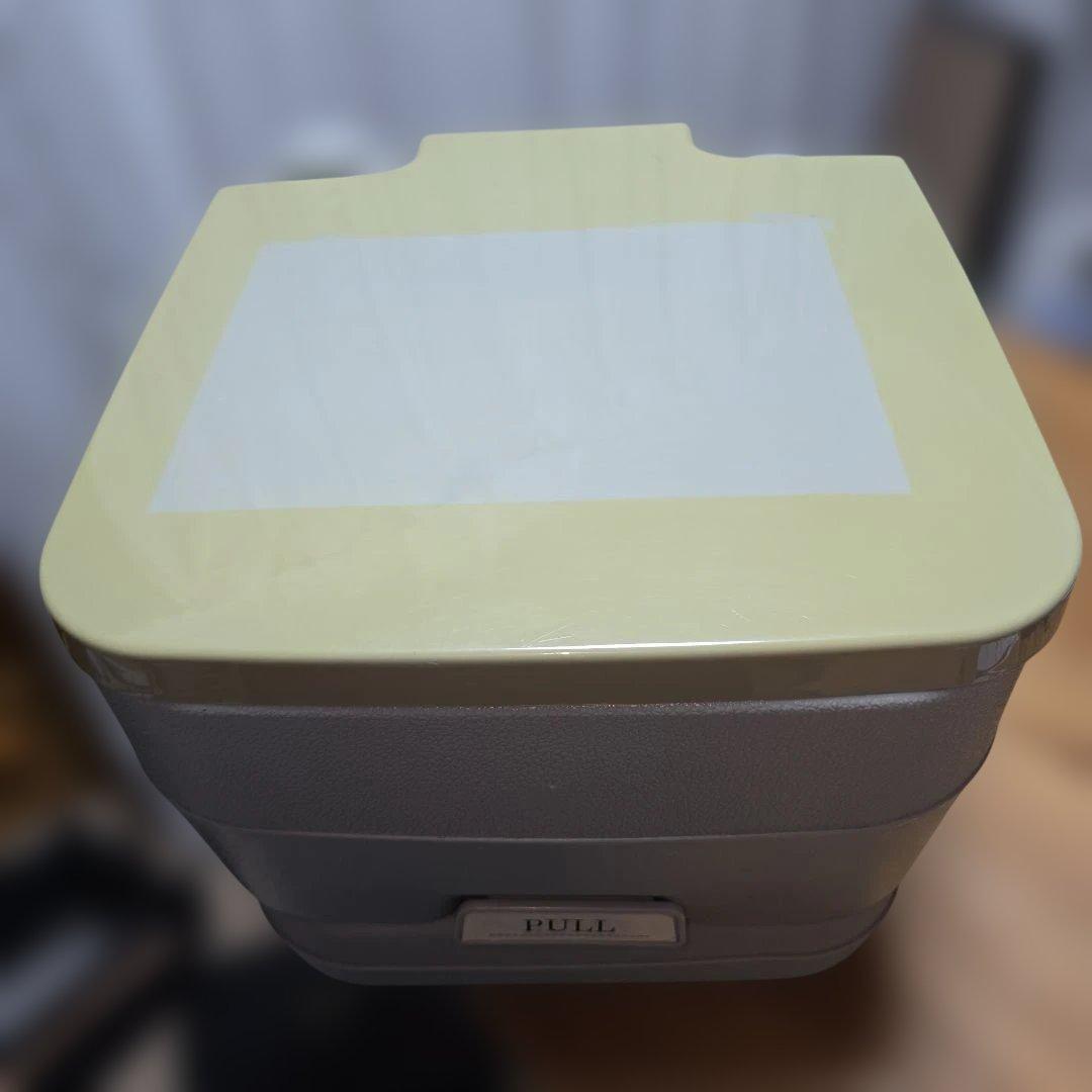 新品 未使用 災害時 車等の水洗ポータブルトイレ