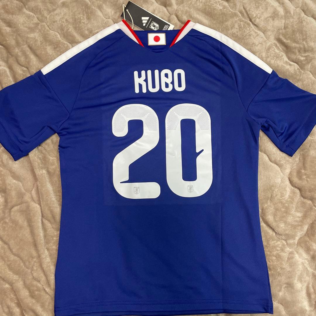サッカー日本代表 2026 ホーム　ユニフォーム　#20 久保建英　サイズ160