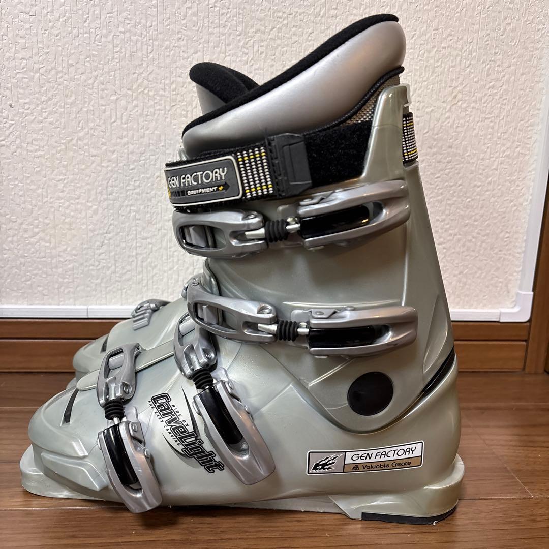 GENFACTORY男性用スキーブーツCARVELIGHT 27.0〜27.5㎝