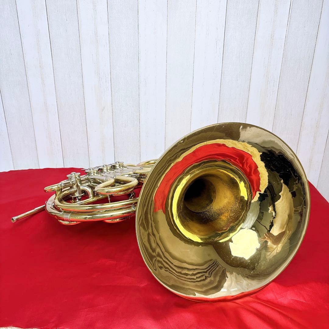 YAMAHA Custom YHR-866D フルダブルホルン マウスピース付き