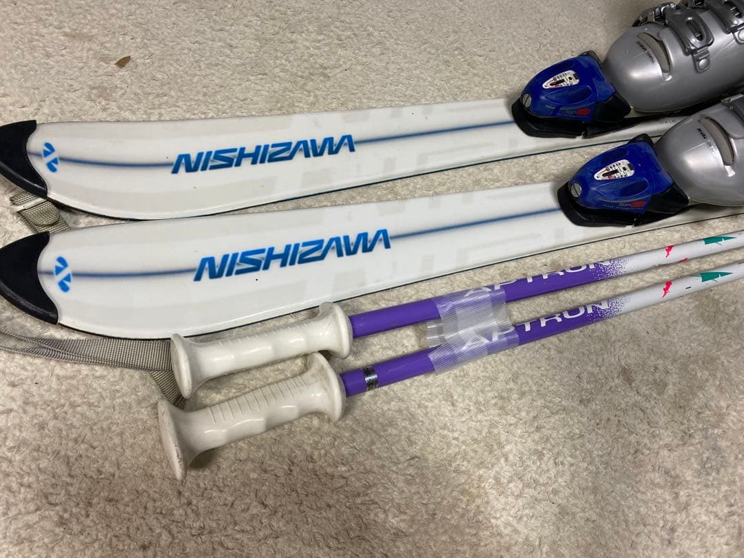 ニシザワスキーXRAY FUN SHORT 127cm ブーツ 23cmセット