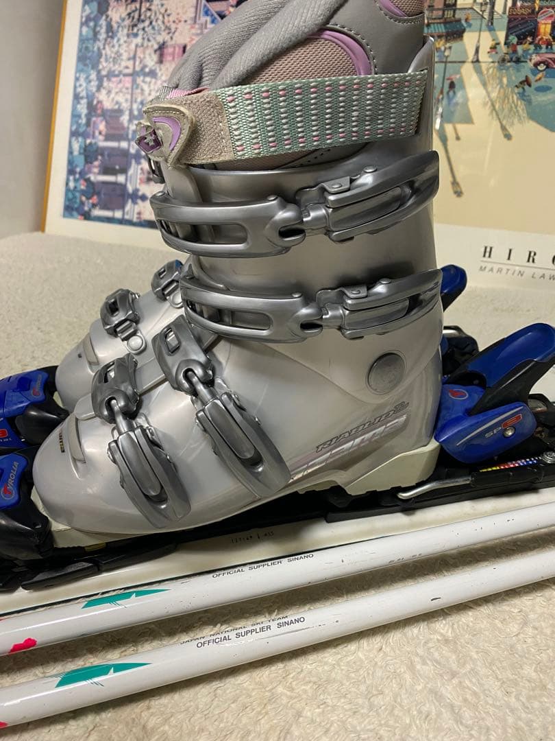 ニシザワスキーXRAY FUN SHORT 127cm ブーツ 23cmセット