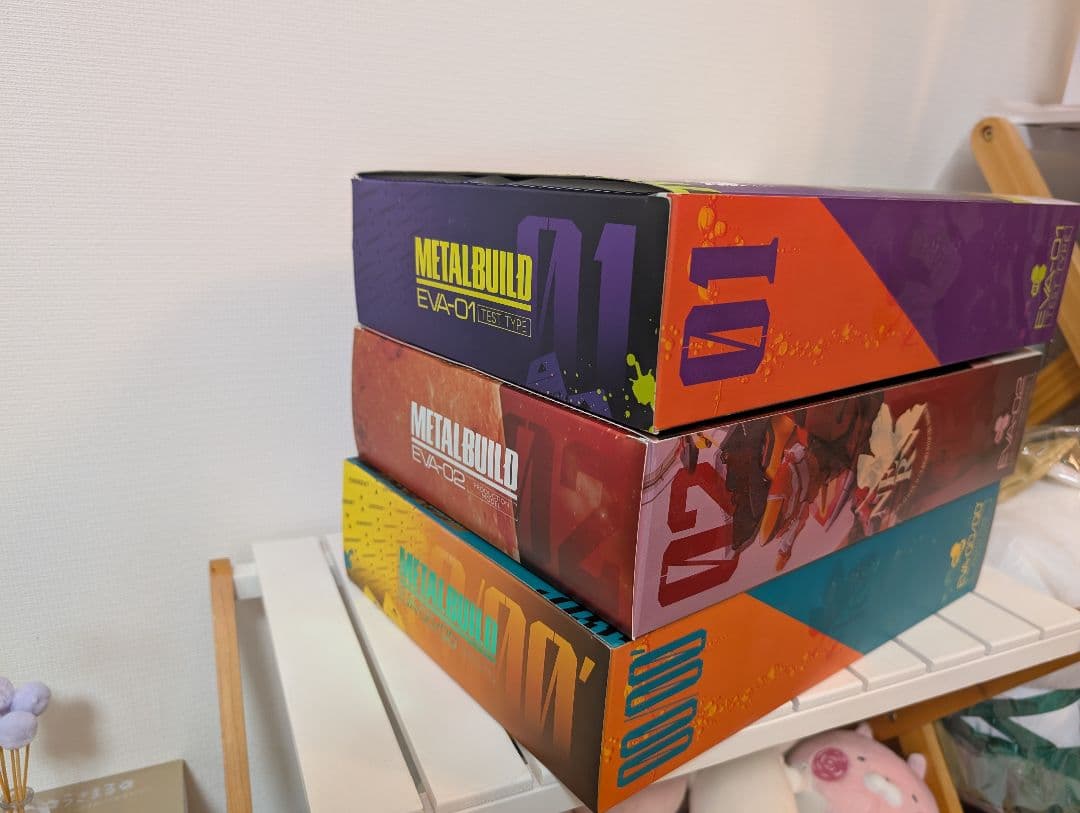 LBUILD エヴァンゲリオン 初号機 弐号機 零号機 3体セット