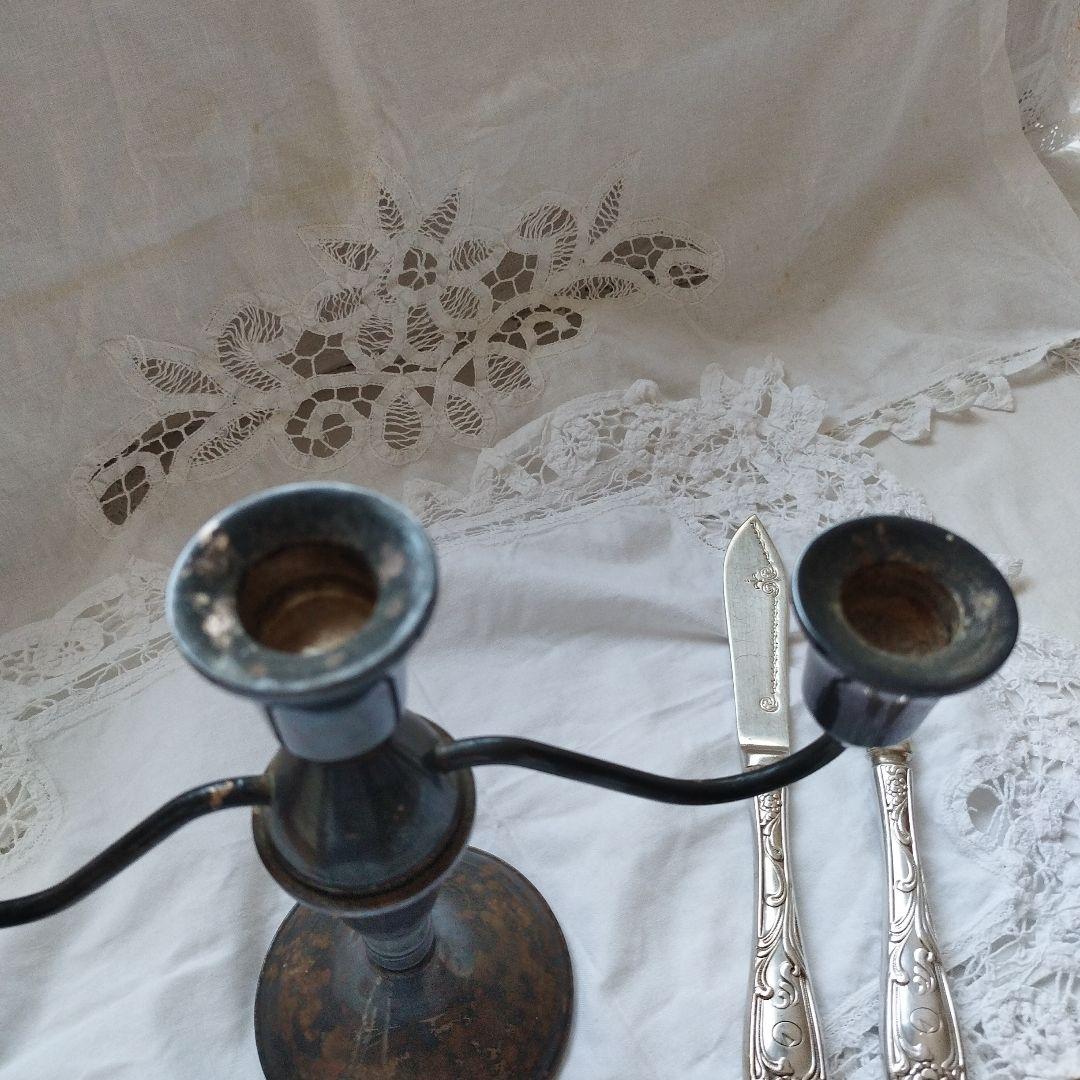 アメリカ製 Duchin Creation スターリングキャンドルスタンド