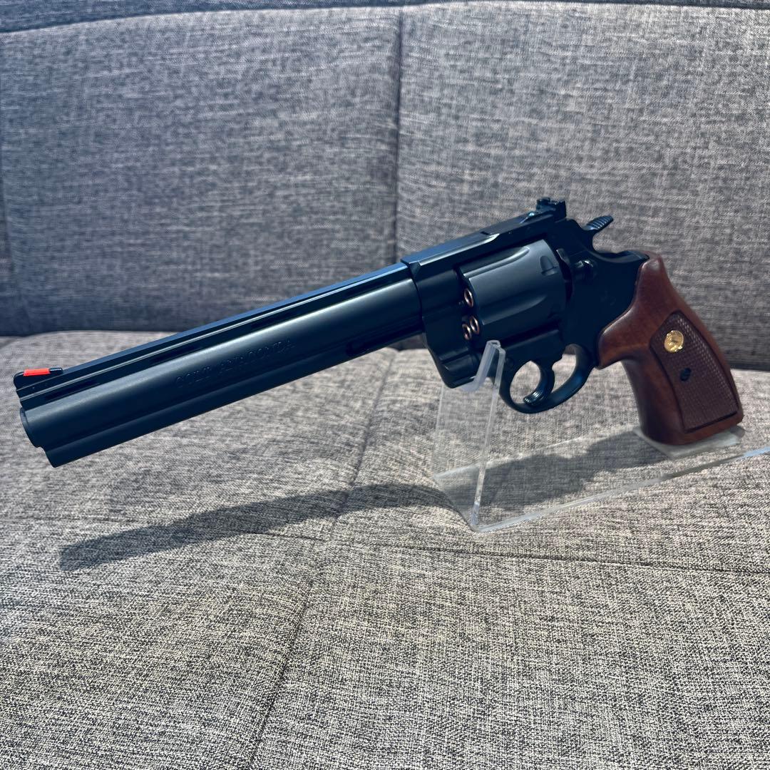 マルシン アナコンダ 8インチ マットブラックABS 木製グリップ