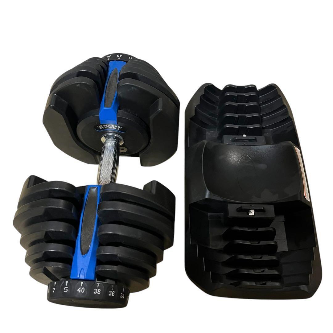 調整可能ダンベル 5-40 lbs　可変式ダンベル　筋トレ　ホームジム