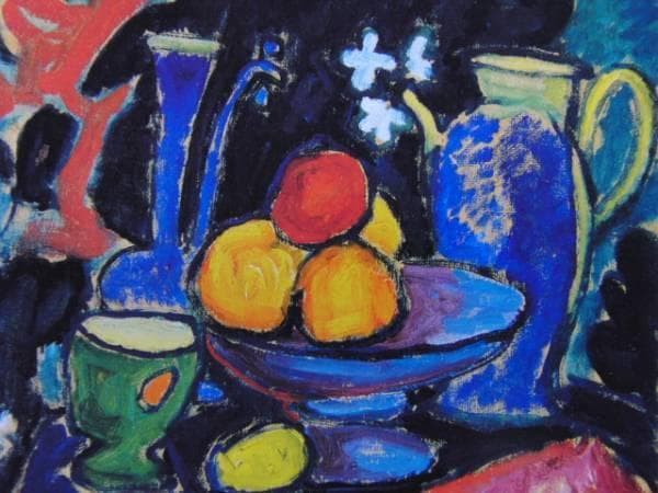 ヤウレンスキー、「Stilleben mit Kanne」、希少画集より