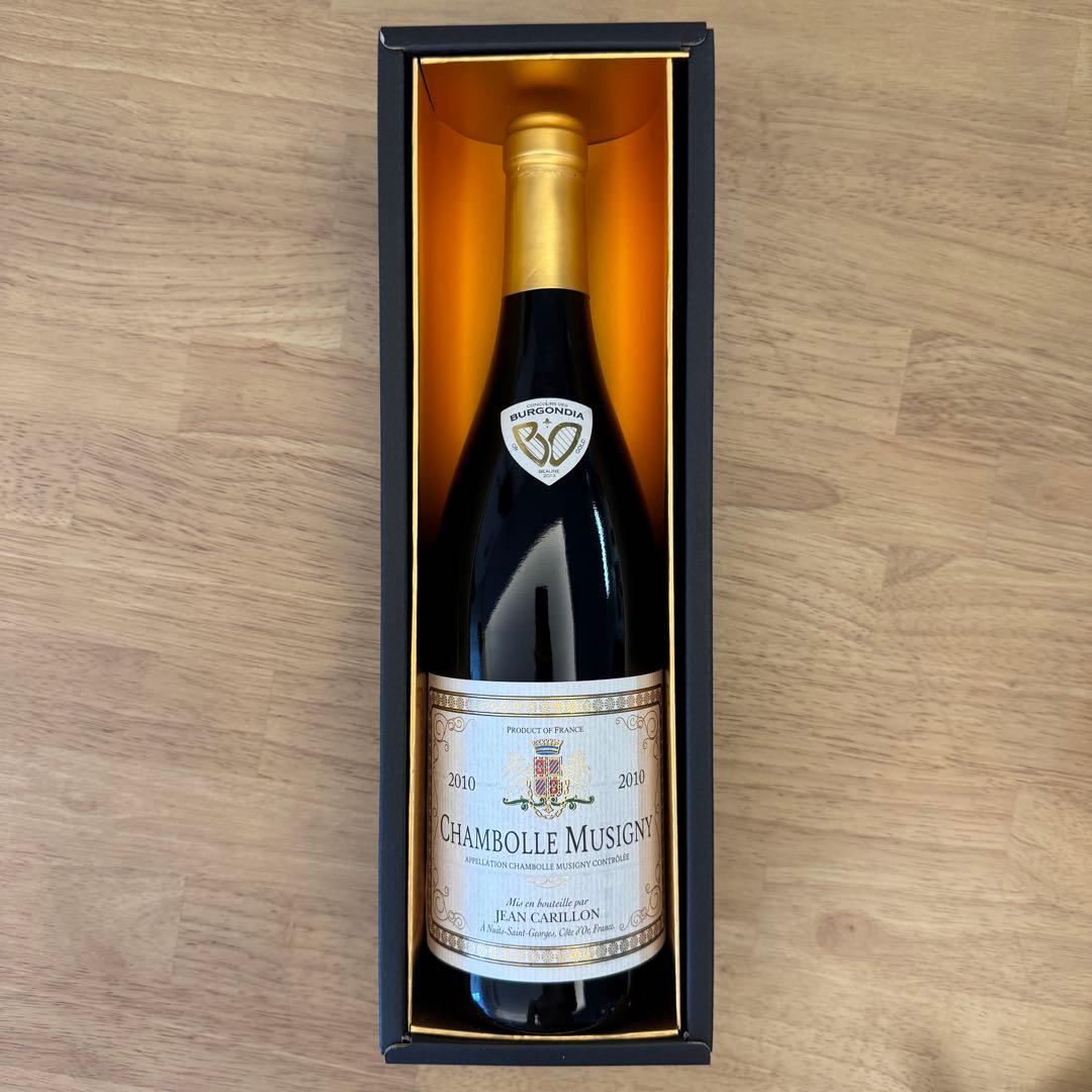 ワイン Chambolle Musigny 2010 Jean Carillon
