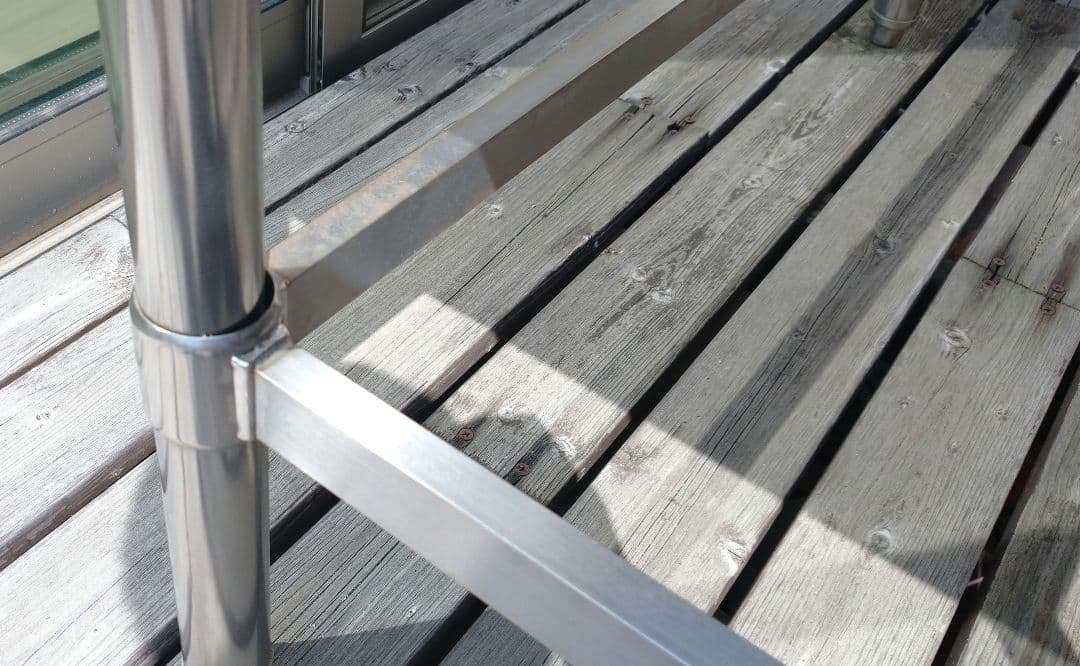 水切付一層シンク W900 SUS340 正面から左に水切り オーバーフロー付