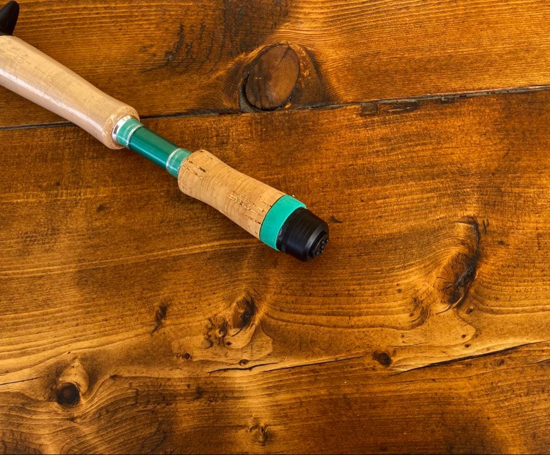 ハンドメイドロッド　6ft テレスコロッド　ベイトロッド　Fujiガイド　180