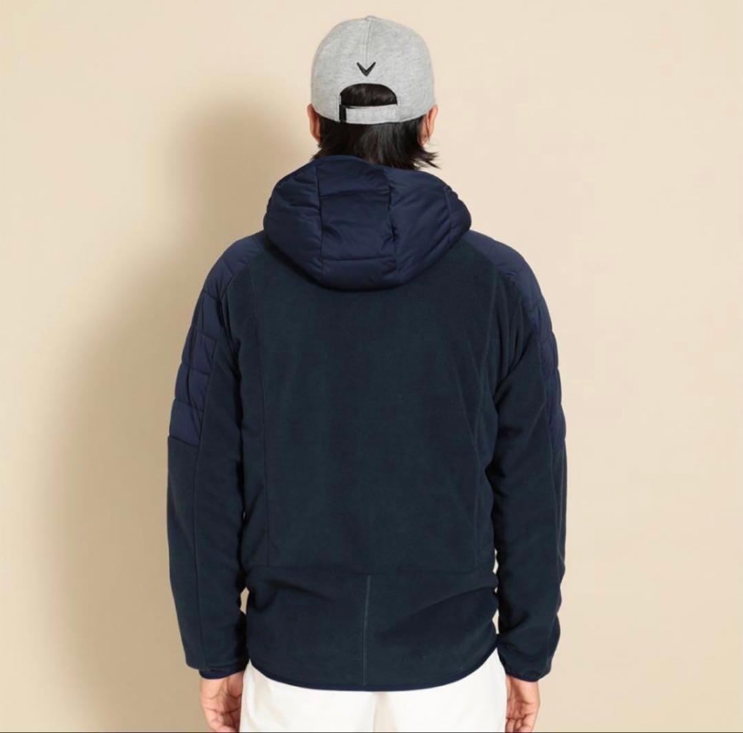 キャロウェイ ゴルフウェア 秋 冬 フルジップ中綿スウェット Mサイズ