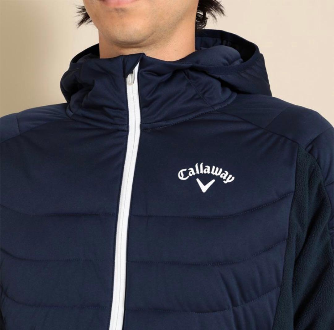 キャロウェイ ゴルフウェア 秋 冬 フルジップ中綿スウェット Mサイズ