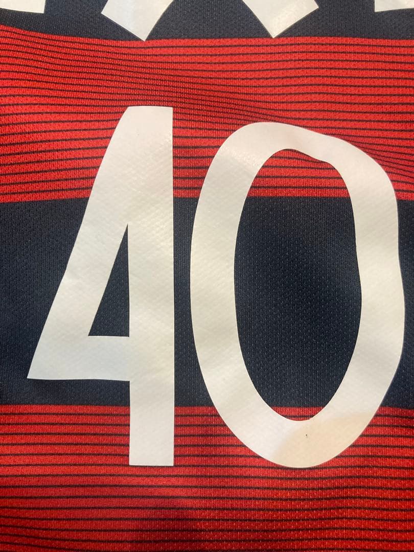 か*ろ様 鹿島アントラーズ 小笠原満男 ユニフォーム 40 Mサイズ　オーセンテ