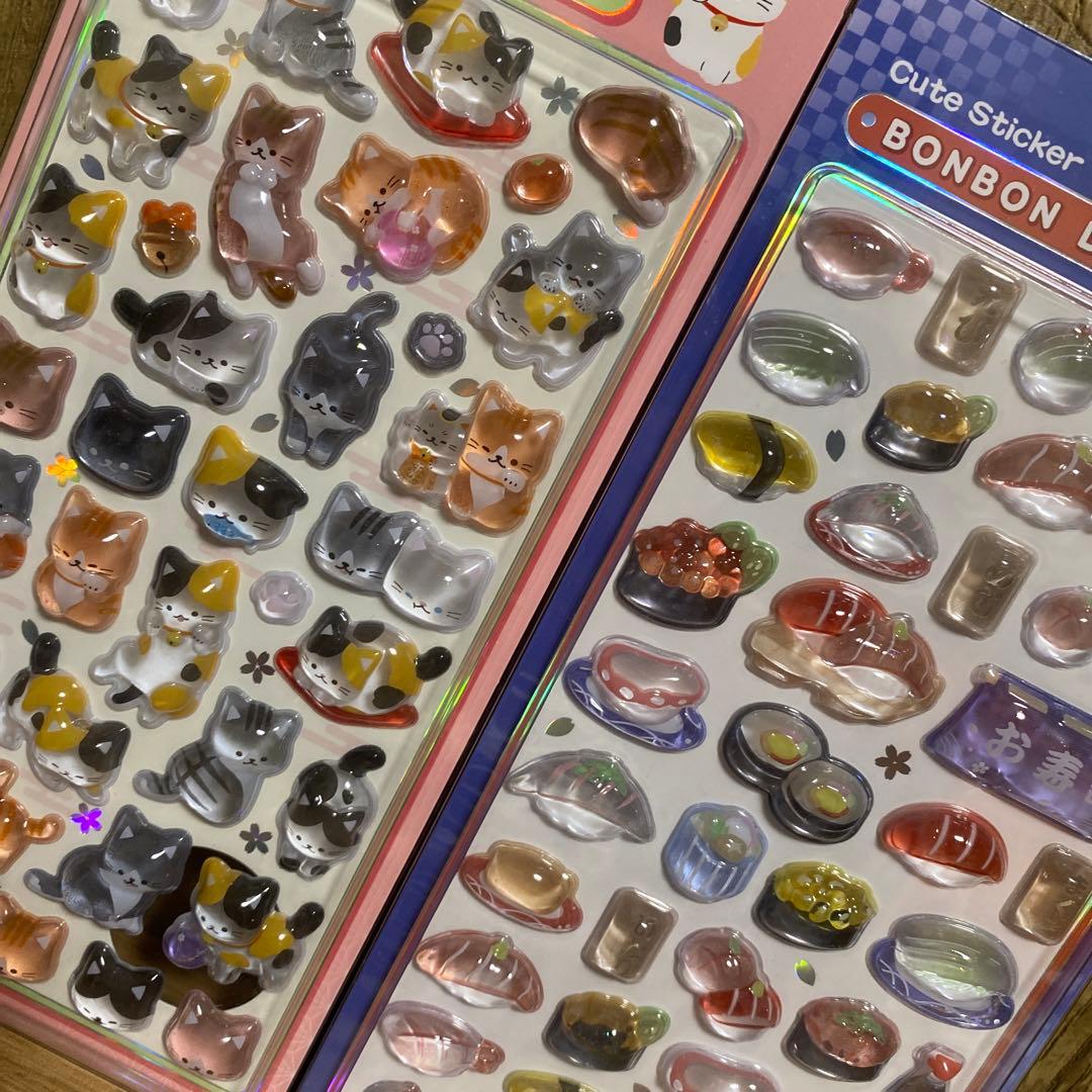 【正規品】ボンボンドロップシール　和柄　クーリア　匿名配送　8点セット