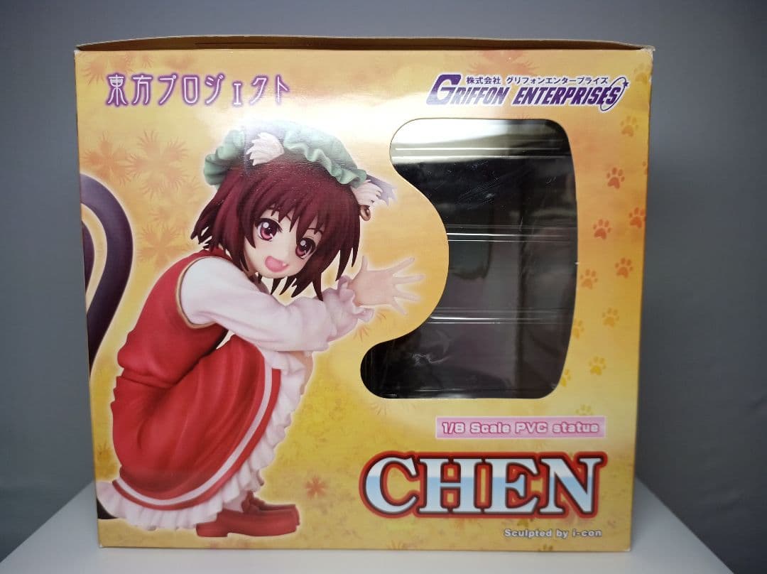 グリフォン 東方Project 1/8 橙 チェン 原型i-con フィギュア