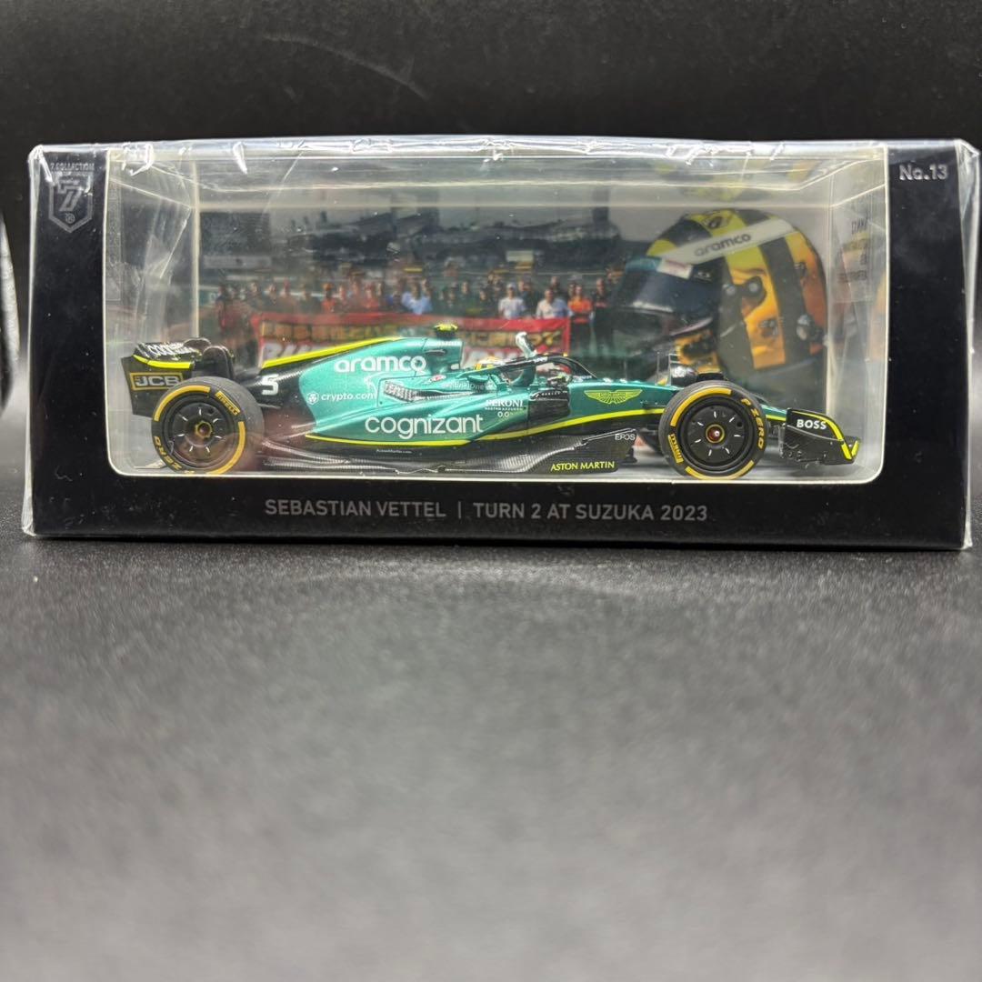 スパーク 1/43 Sベッテル BUZZIN’CORNERモデル鈴鹿 AMR22