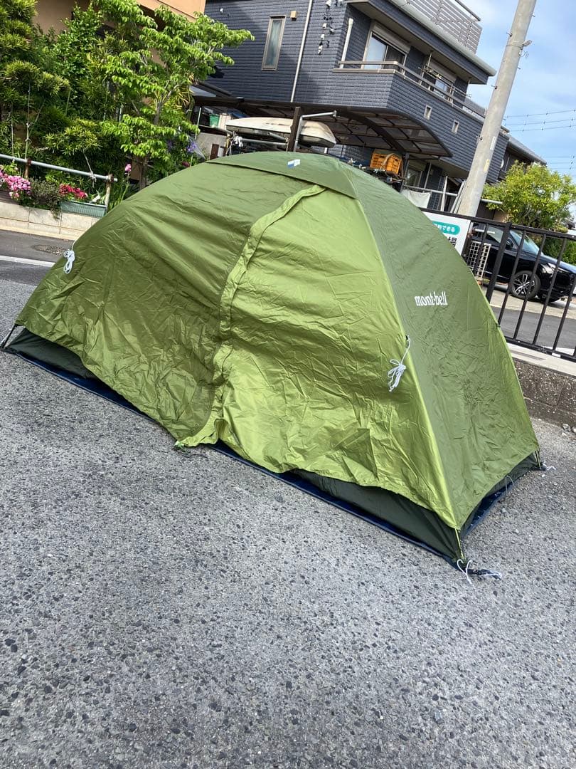 モンベル　クロノスドーム2 グランシート付き