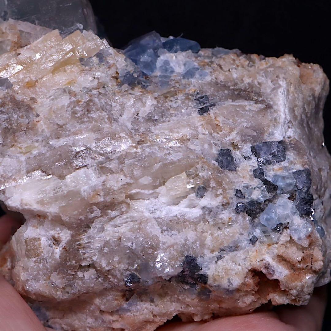 フローライト 蛍石 ガレナ ニューメキシコ 方鉛鉱 原石955.7g FL422