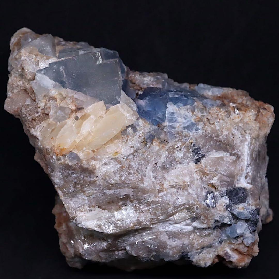 フローライト 蛍石 ガレナ ニューメキシコ 方鉛鉱 原石955.7g FL422