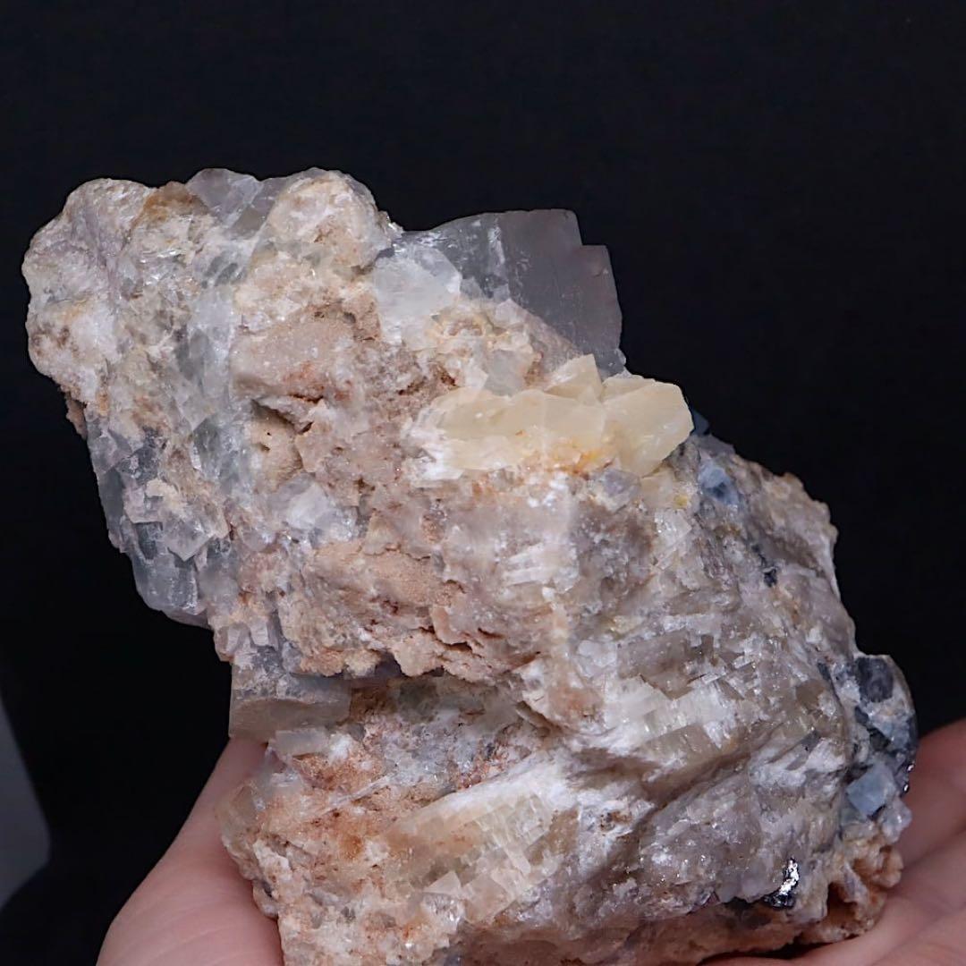 フローライト 蛍石 ガレナ ニューメキシコ 方鉛鉱 原石955.7g FL422