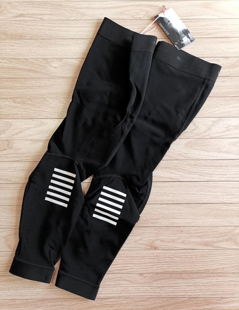 新品 Rapha プロチーム レッグウォーマー M ブラック / ラファ