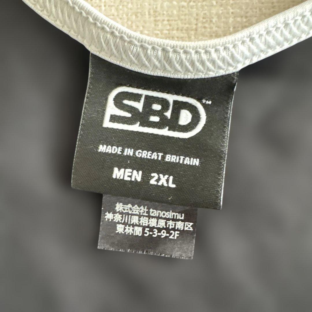 SBD 限定色 シングレット MEN 2XL ブラック・ホワイト