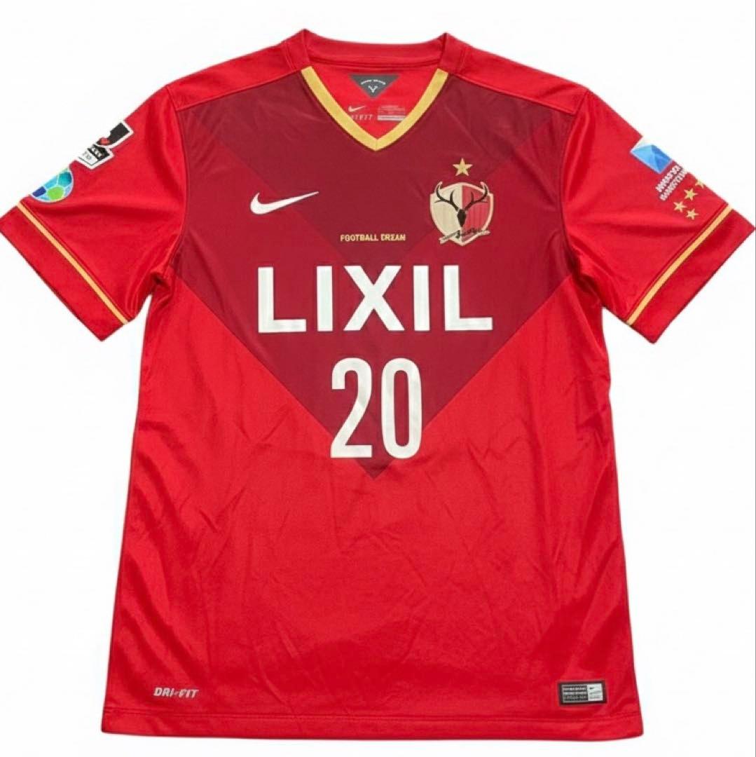 【正規品】鹿島 2015 柴崎岳 20 フルパッチ 日本L 海外M