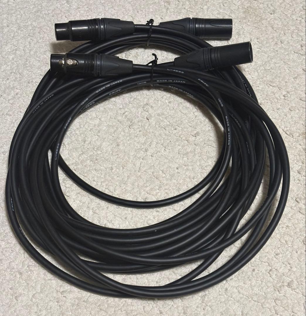 CANARE L-4E6S 定番マイクケーブル (5.0m, 黒) まとめ売り
