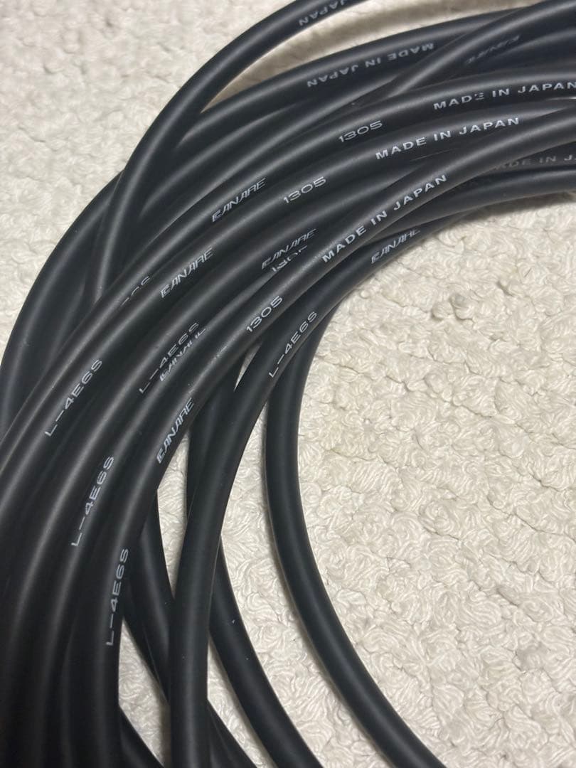 CANARE L-4E6S 定番マイクケーブル (5.0m, 黒) まとめ売り