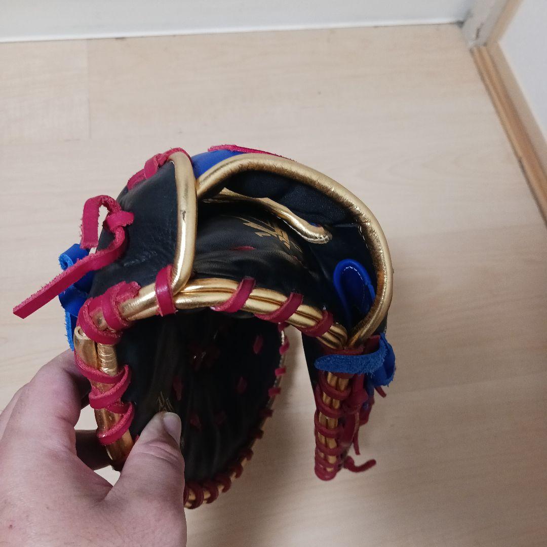 野球!!!ローリングス 軟式 ファーストミット ブラックロイヤル