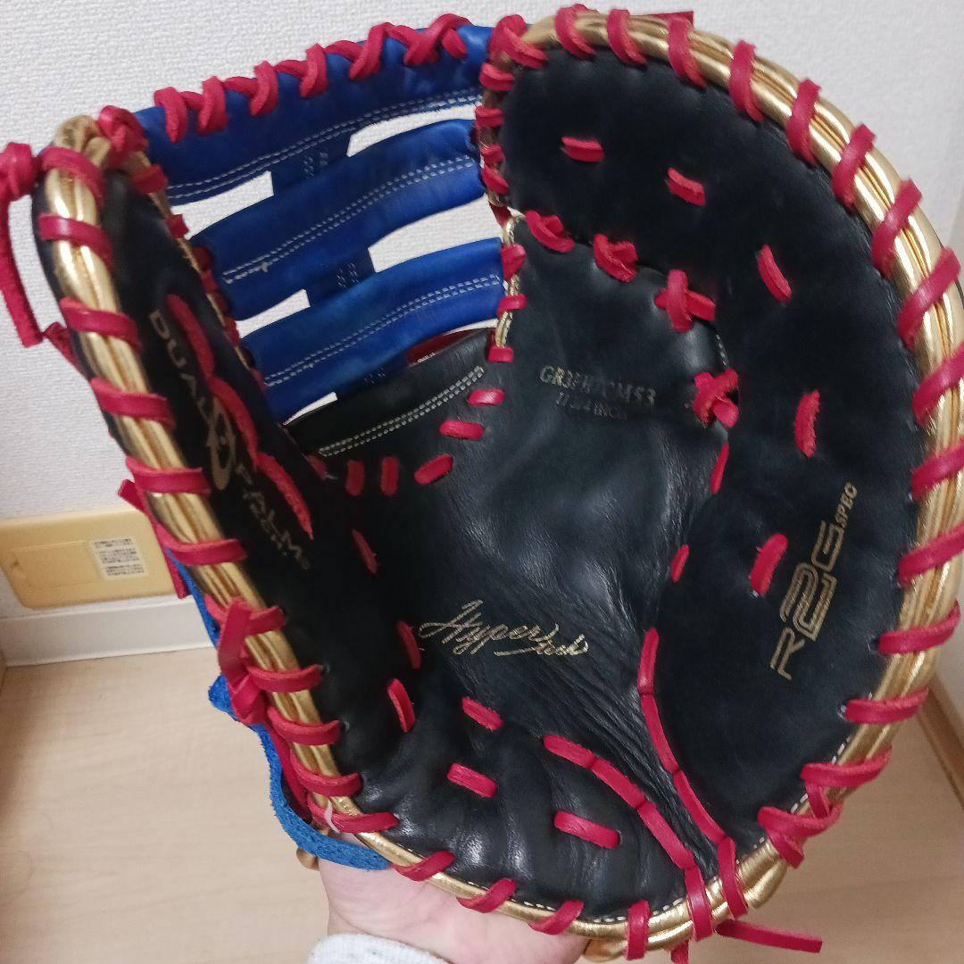 野球!!!ローリングス 軟式 ファーストミット ブラックロイヤル