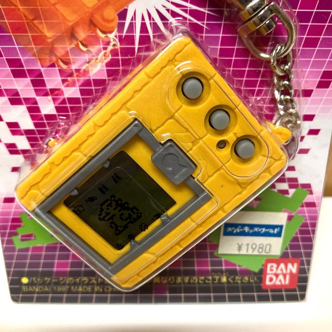 E67 【未使用】 初代 デジタルモンスター ver.1 イエロー