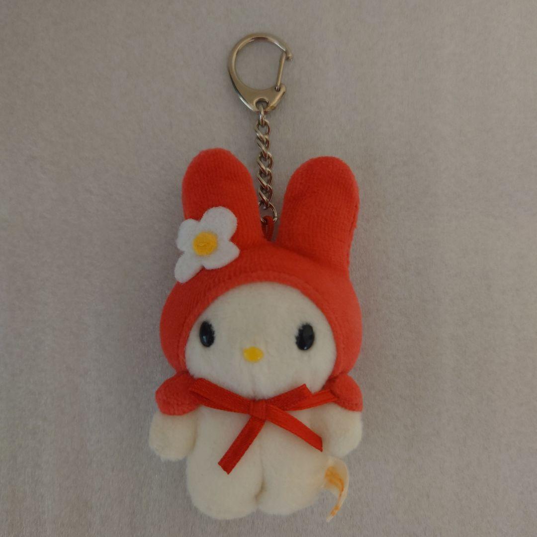 値下げ【中古品】マイメロディ　マスコット　キーホルダー