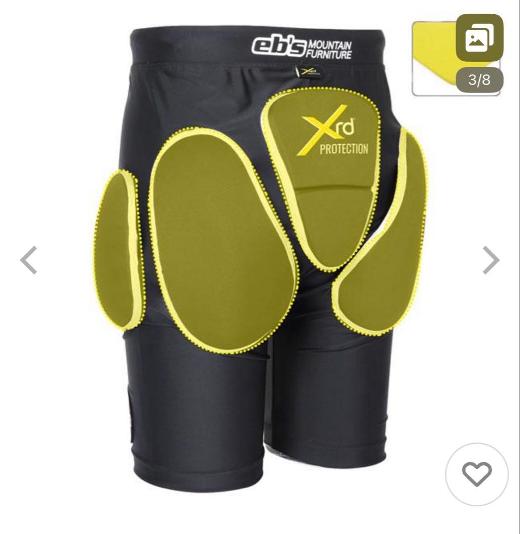 エビス スノーボード ヒッププロテクター スリムプロテクトXRD Sサイズ