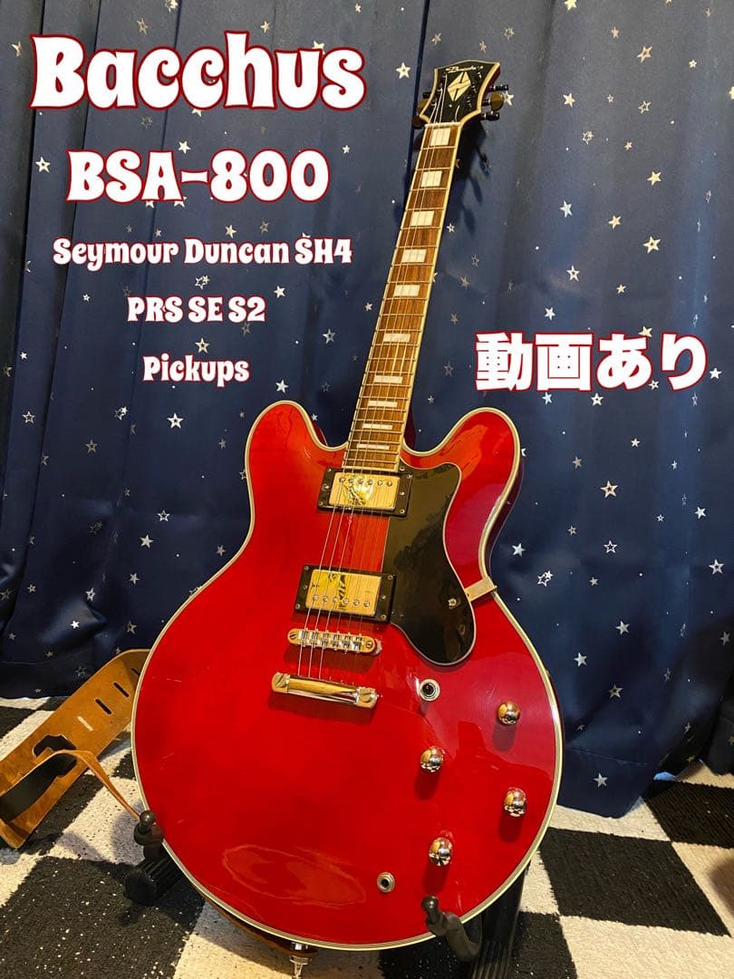 ギター Bacchus BSA800 (Duncan & PRS Pickups)