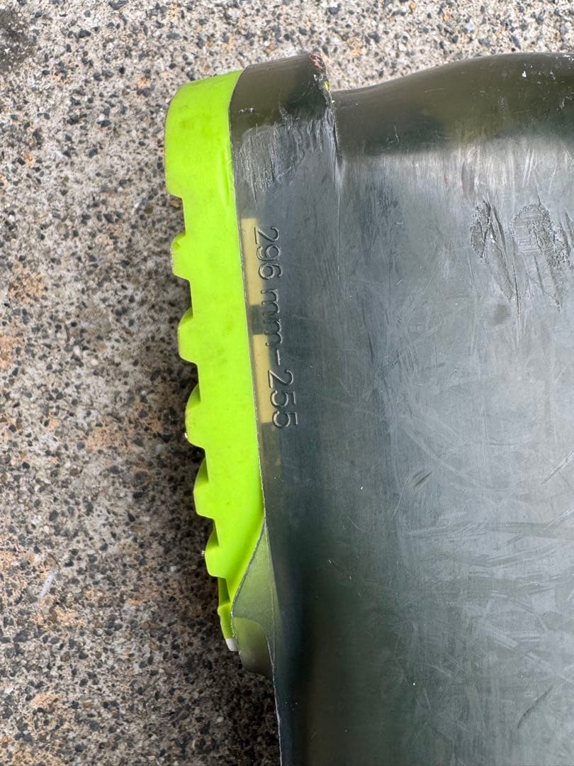 LANGE ラング スキーブーツ　 RX120ブラック/グリーン 25.5cm