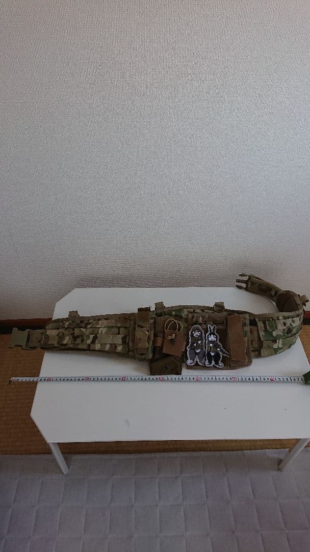 サバイバルゲーム用のウェスト収納ケース