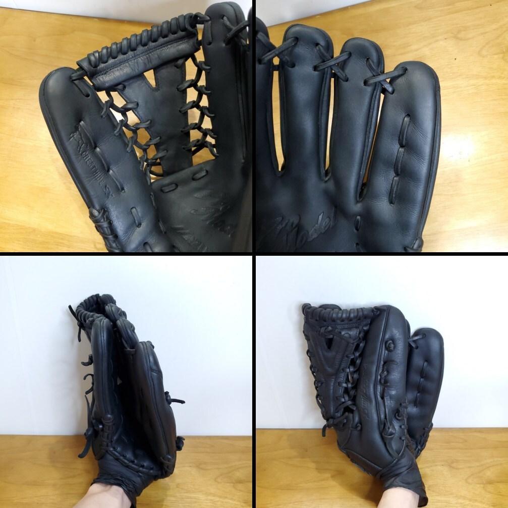 ミズノ 高橋由伸モデル Y字ウェブ Mマークラベル 外野用 軟式グローブ