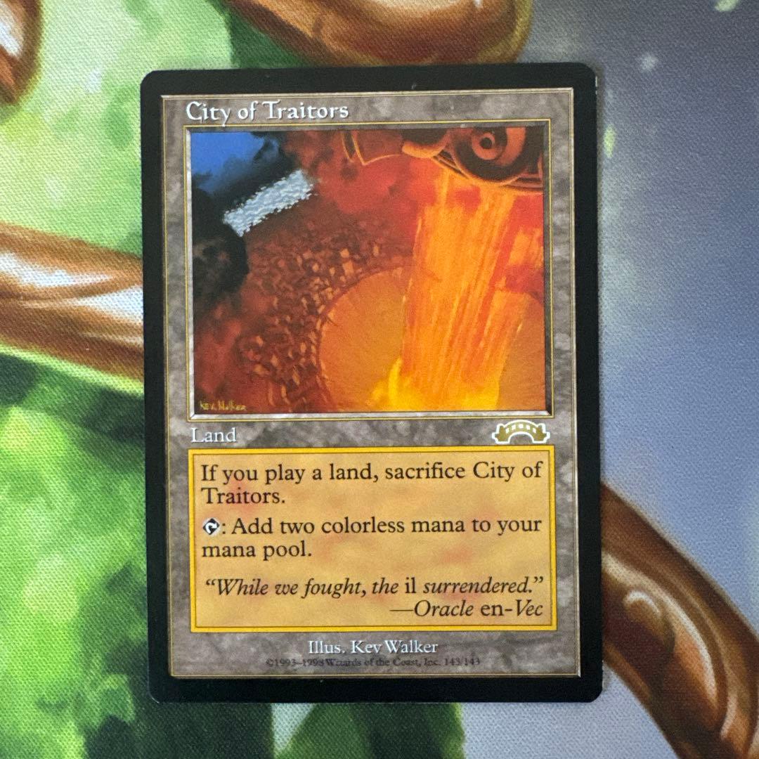 City of Traitors 土地カード　裏切り者の都　状態SP