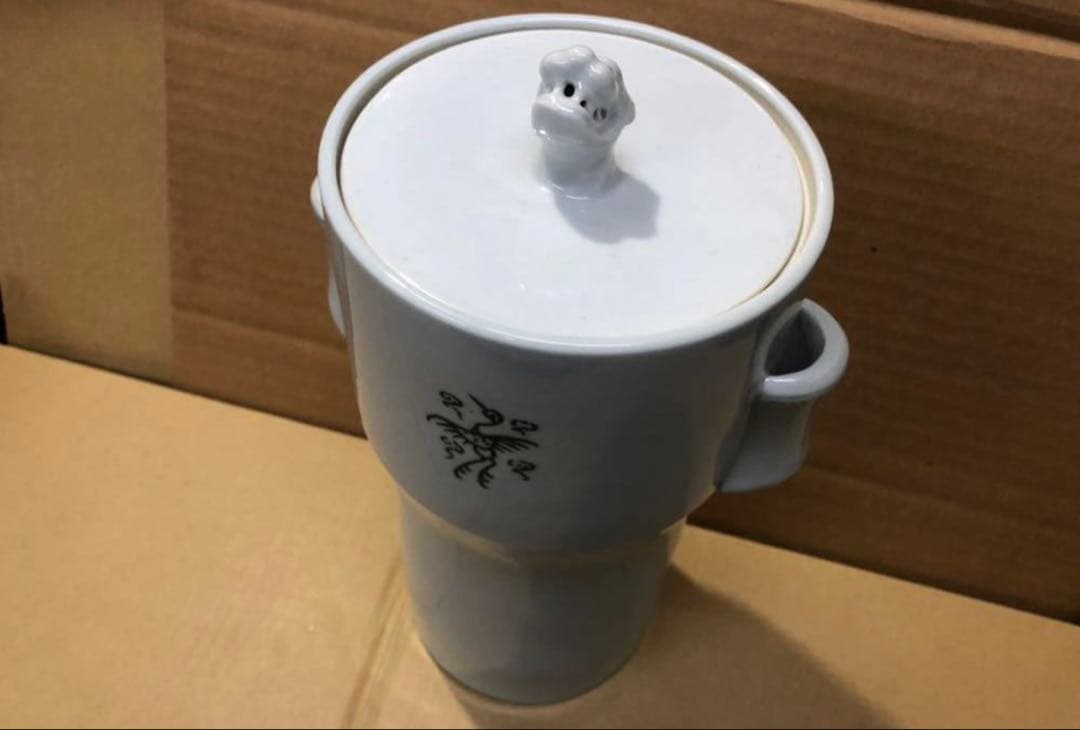 未使用/特価❕韓国人間国宝/申 相浩作/高麗青磁/水指/1点　　茶道具/水差し