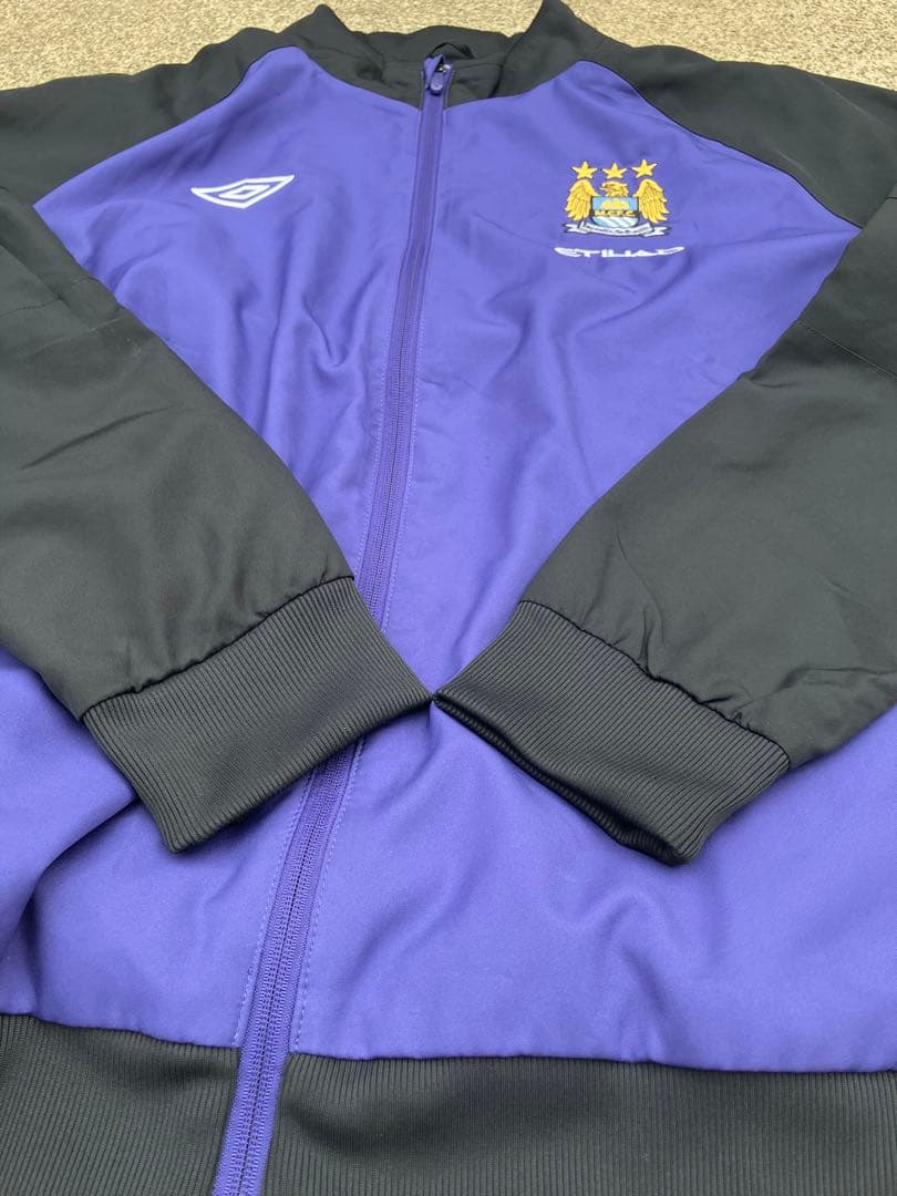 【美品】UMBRO×マンチェスターシティ/トレーニングジャケット/ジャージ3XL