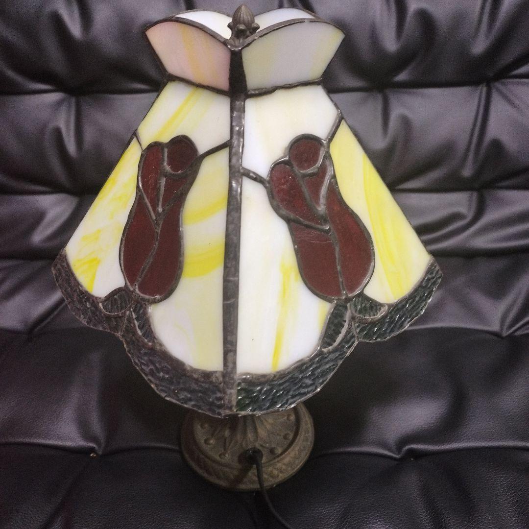 アンティーク ステンドグラス ランプ レトロ